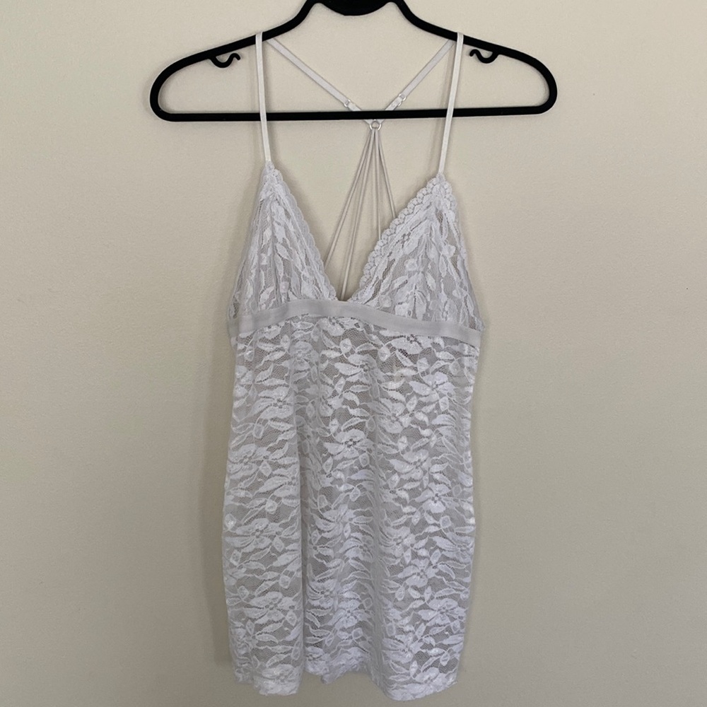 Y2K vintage lace cami
